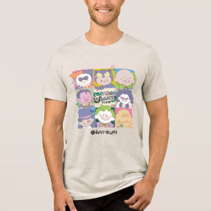 DC-Super-Schurken-Bedrohung-der-Gesellschaft-Club- Tri-Blend Shirt