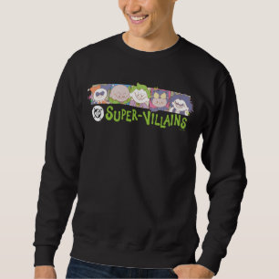 DC-Super-Schurken-Cartoon-Lineup Sweatshirt