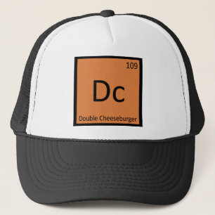 Dc - Symbol für die Chemie der Doppelschnecke Truckerkappe
