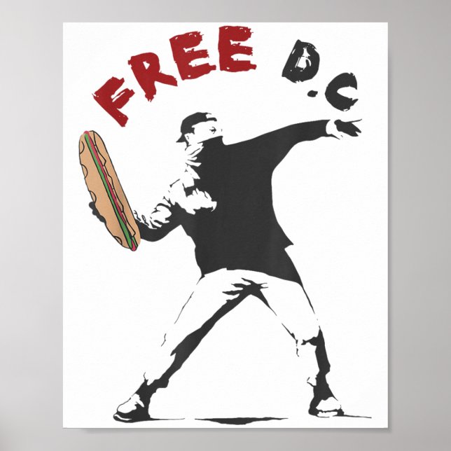 Dc The Sandwich Typ Free Dc Washington Dc Sandwich Poster (Vorne)