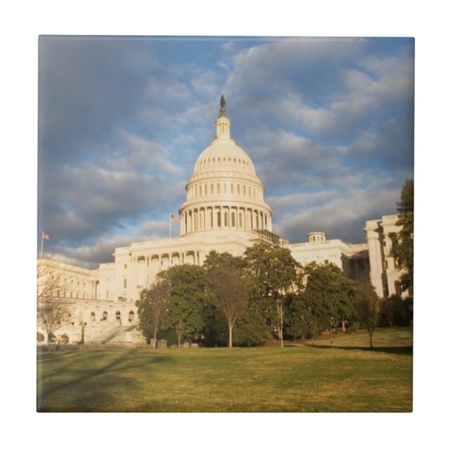 DC USA-, Washington, Hauptstadts-Gebäude Fliese (Vorderseite)