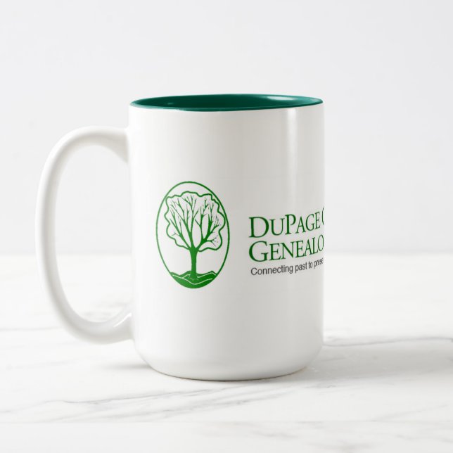 DCGS Banner Mug Zweifarbige Tasse (Links)
