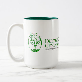 DCGS-Banner-Tasse Zweifarbige Tasse