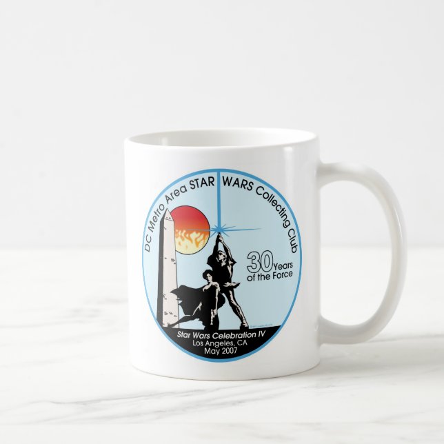 DCSWCC C4 große weiße Tasse (Rechts)