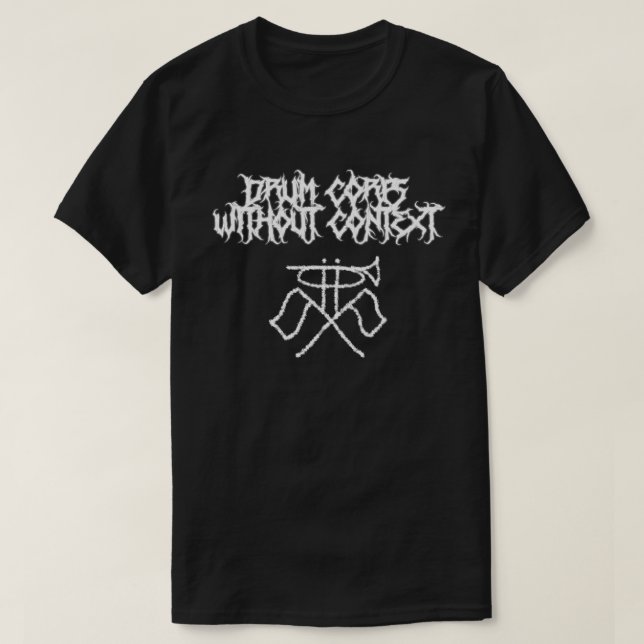 DCWC Metal Band-Shirt T-Shirt (Design vorne)