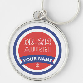 DD-214 Alumni Navy Rentirement Schlüsselanhänger