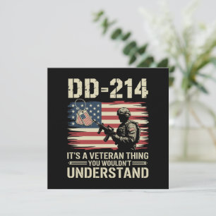 DD-214 Es ist eine Veteranen-Sache, die du nicht v Einladung