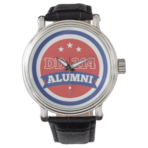 DD-214 Militärruhestand der Alumni-Armee Armbanduhr