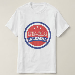 DD-214 Militärruhestand der Alumni-Armee T-Shirt