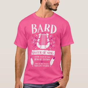 DD BARD Class Dungeons Dragons T-Shirt