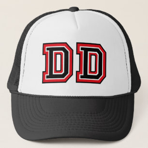 ‚DD‘ Monogramm Truckerkappe