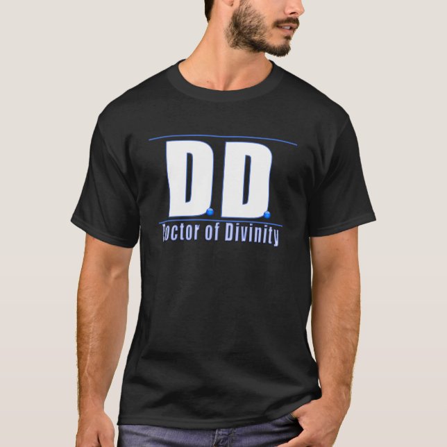 DDdoktor von Göttlichkeits-Akronym LOGO T-Shirt (Vorderseite)