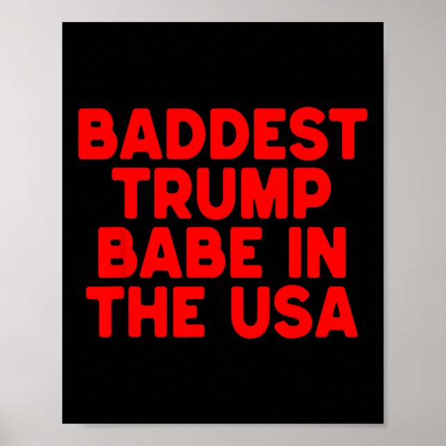 Ddest Trump Be In The Usa Apparel  Poster (Vorne)