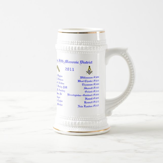 DDGM Geschenk Stein Bierglas (Rechts)