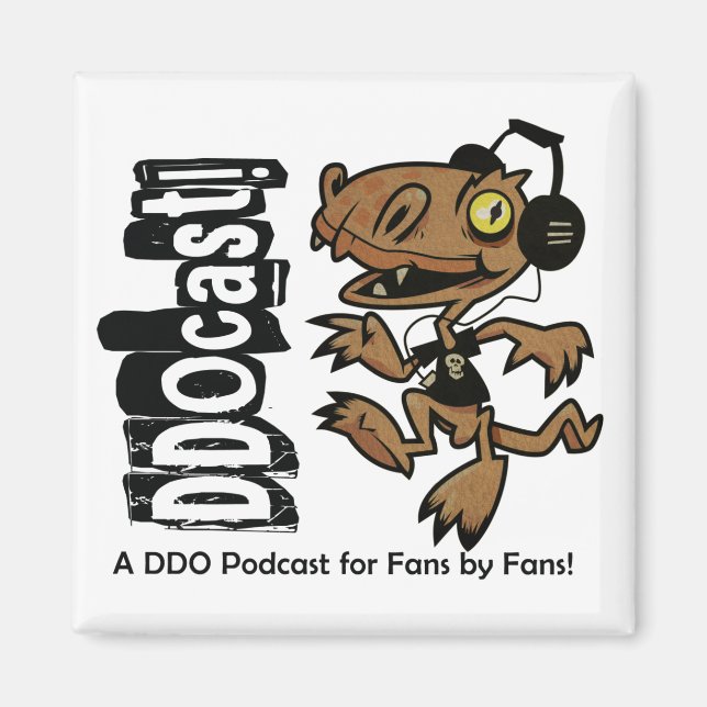DDOcast Snagz Mascot Magnet (Vorne)