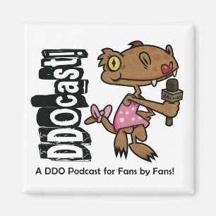 DDOcast Snippiz Maskottchen Magnet