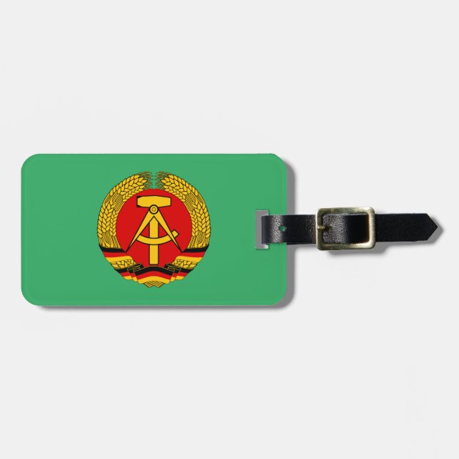 DDR, DDR, DDR GEPÄCKANHÄNGER (Vorderseite horizontal)