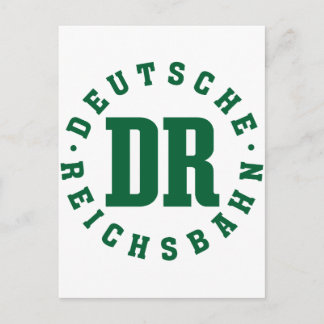 DDR / DDR Eisenbahn - Deutsche Reichsbahn Zeichen Postkarte