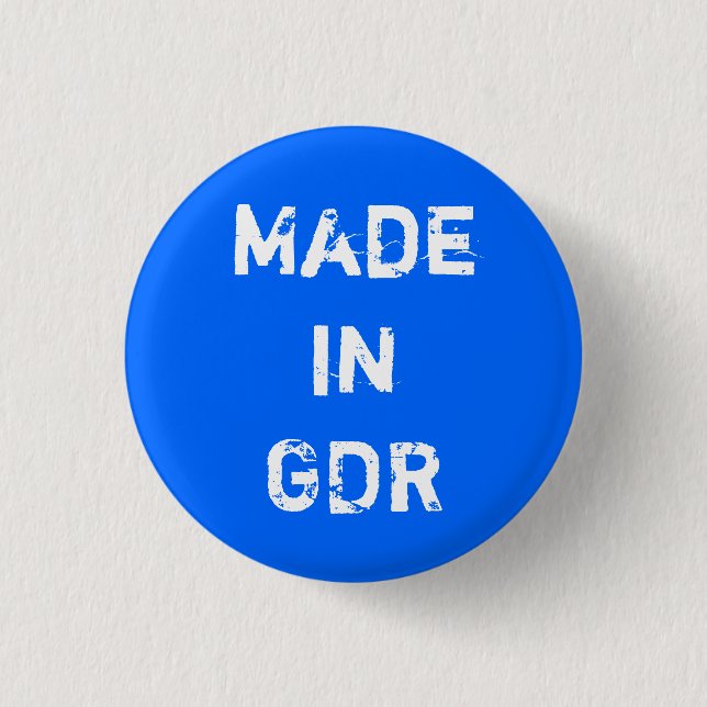 DDR-Design Button (Vorderseite)