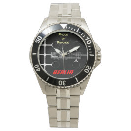 DDR Design Palast der Republik Armbanduhr
