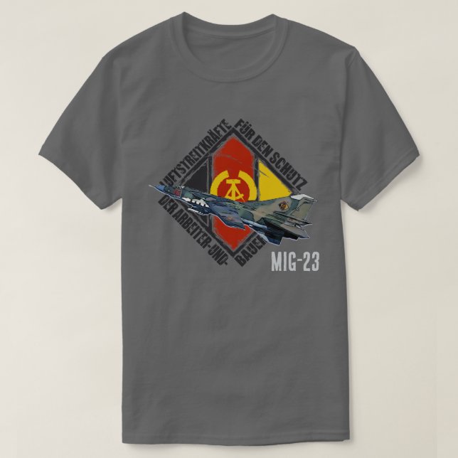 DDR MIG 23 T-Shirt (Design vorne)