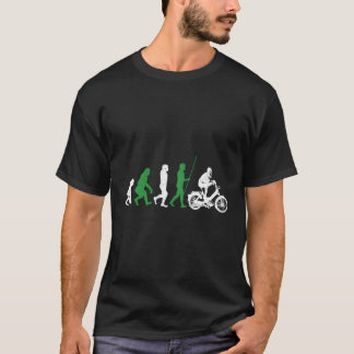 DDR Moped Oldtimer Roller Mofa Scooter 2 Takter T-Shirt