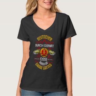 DDR Ostdeutschland Slogan T-Shirt