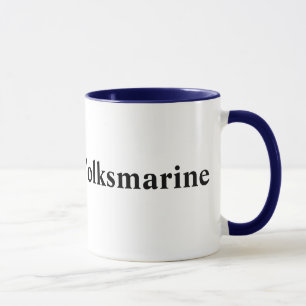 DDR Volksmarine, ostdeutsche Marine Tasse