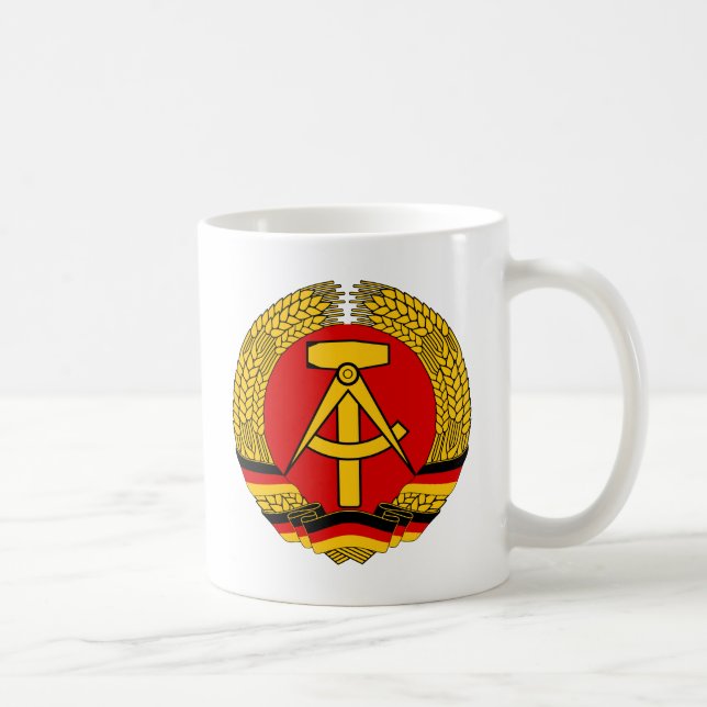 DDR Wappen Kaffeetasse (Rechts)