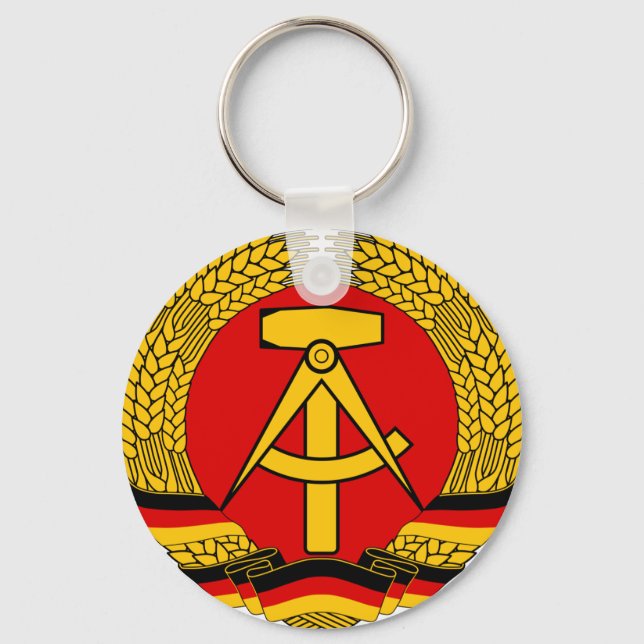 DDR Wappen Schlüsselanhänger (Vorderseite)
