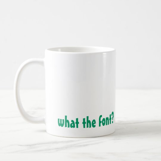 DDTasse, was der Schriftart? Kaffeetasse