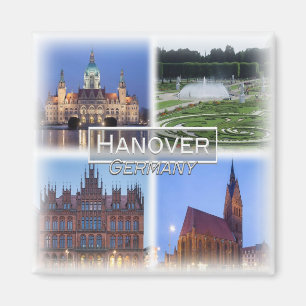 DE0123 Europa, Deutschland, Hannover, Kühlschrank  Magnet