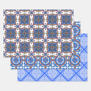 De Belles Carreaux Conception Papier Enveloppant
