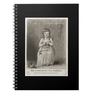~ de carnet de notes à spirale de Samplermakers d