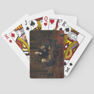 De Cartes Des gentillesses jouent à un jeu d'échecs (Thomas