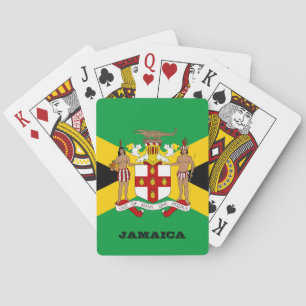 De Cartes Jeu du Drapeau Jamaïcain, Jamaïque Jouer des carte