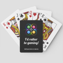 Jeu vidéo amusant : Je préfère jouer, texto,