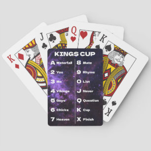 De Cartes Kings Cup Galaxy Photo Boire règles du jeu