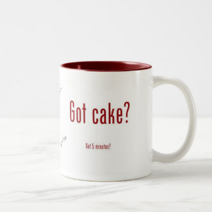 de cinq minutes tasse de recette de gâteau de