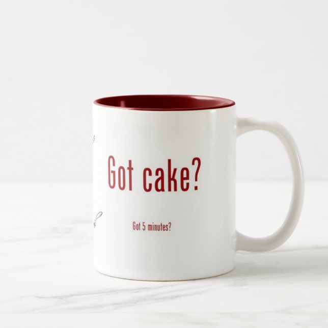 de cinq minutes tasse de recette de gâteau de (Droit)