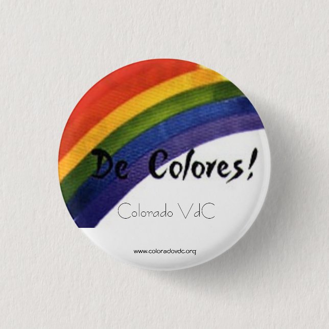 De Colores Button (Vorderseite)