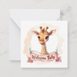 De Correspondance Bienvenue Nouvelle carte bébé