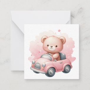 De Correspondance Bienvenue nouvelle carte bébé fille