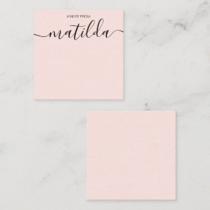 De Correspondance Calligraphie manuscrite moderne Carte simple Note