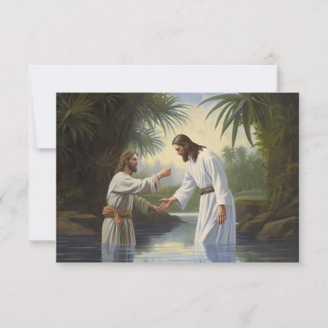 De Correspondance Carte à note plate Jésus (Devant)
