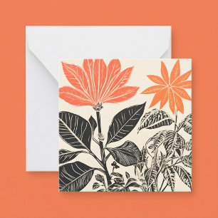 De Correspondance Carte à plat plante