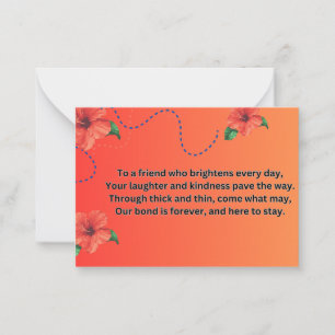 De Correspondance Carte Amis pour Toujours
