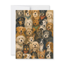 Carte d'anniversaire pour les amoureux des chiens