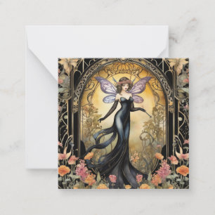De Correspondance Carte Fée Art Déco gothique