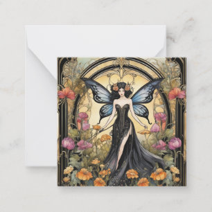 De Correspondance Carte Fée Art Déco gothique